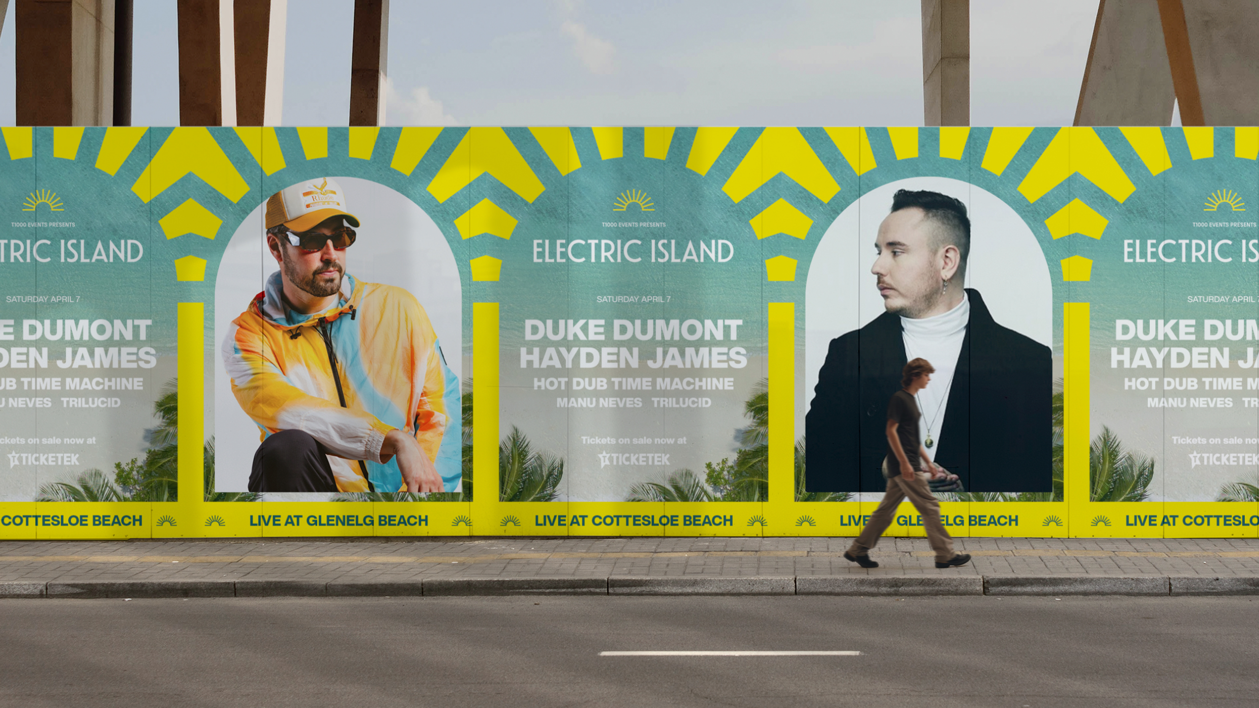 Electric Island brand work