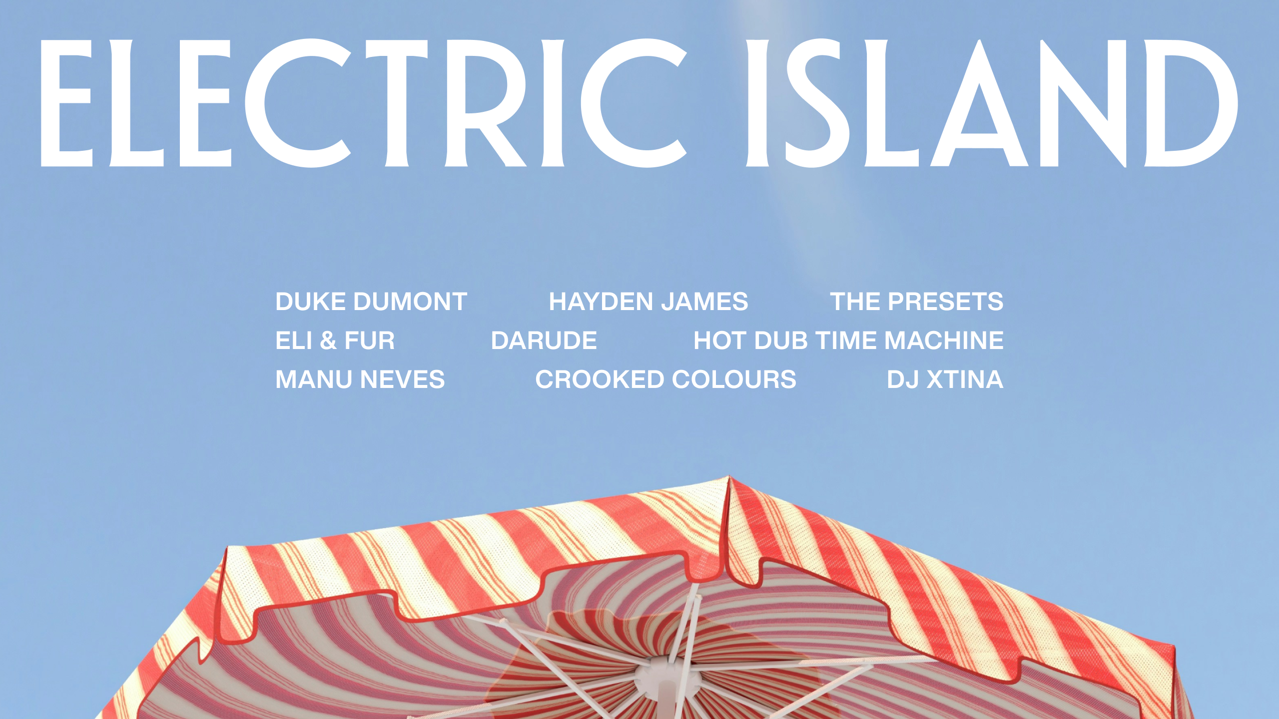 Electric Island brand work
