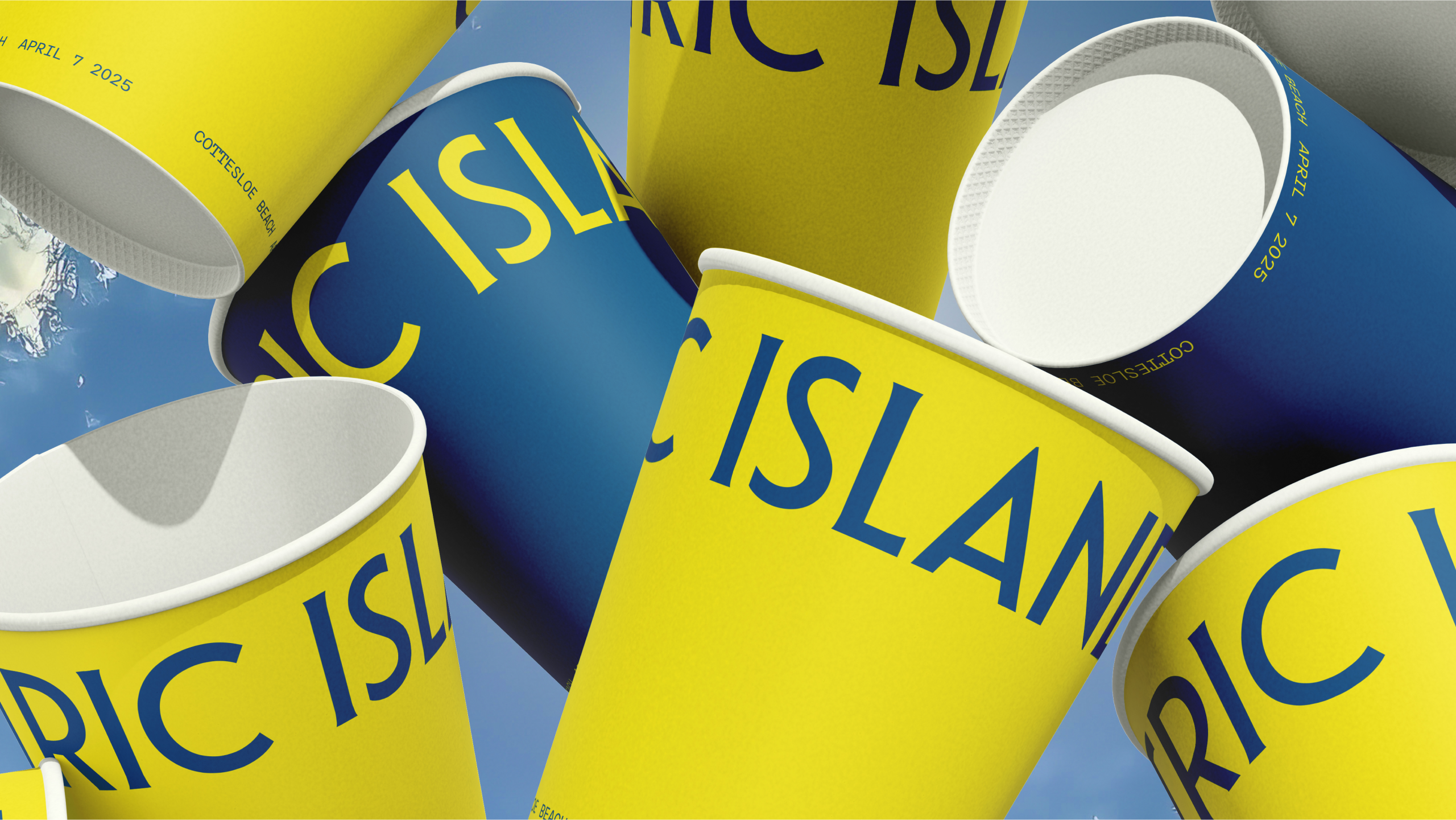 Electric Island brand work