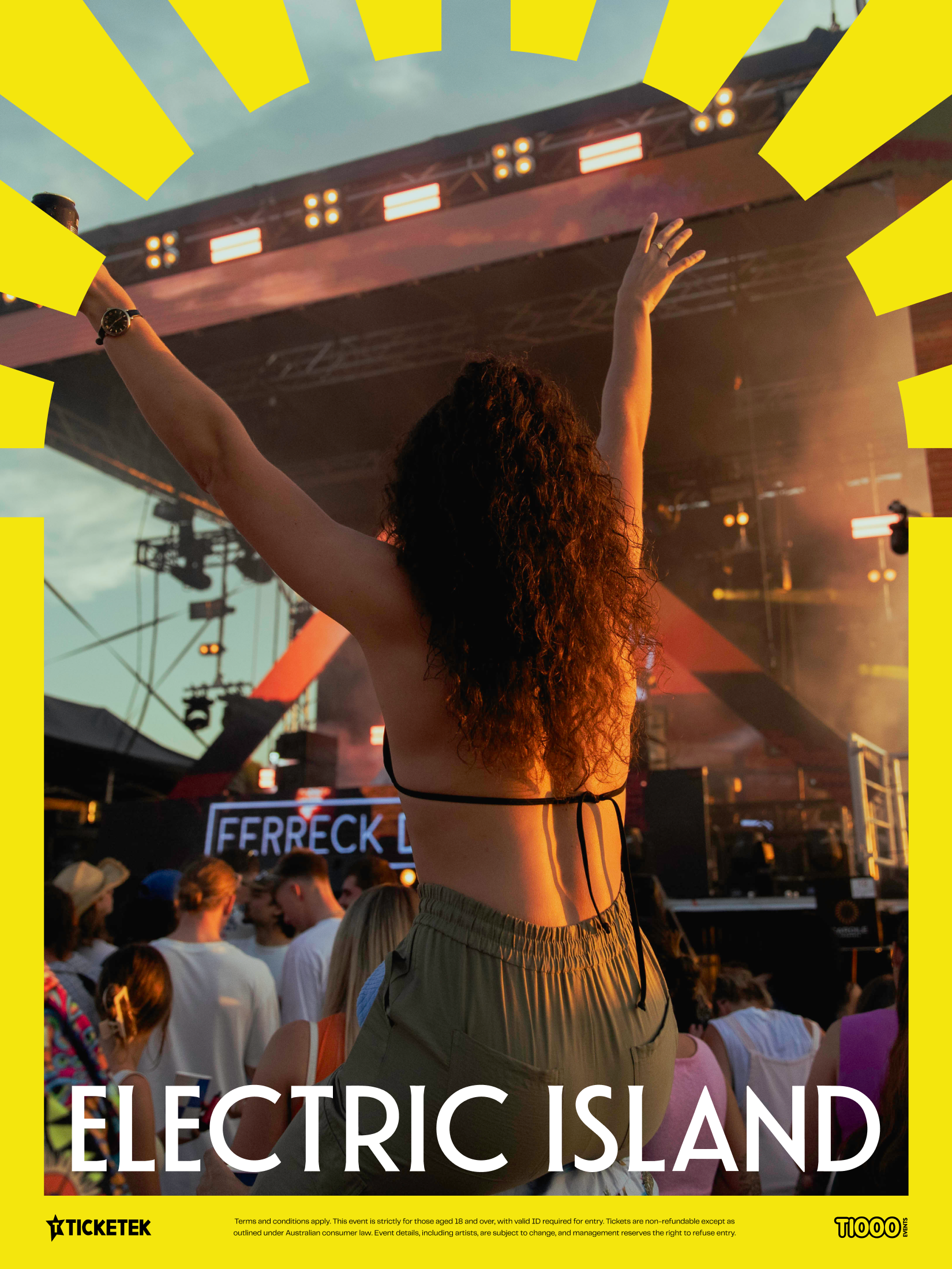 Electric Island brand work