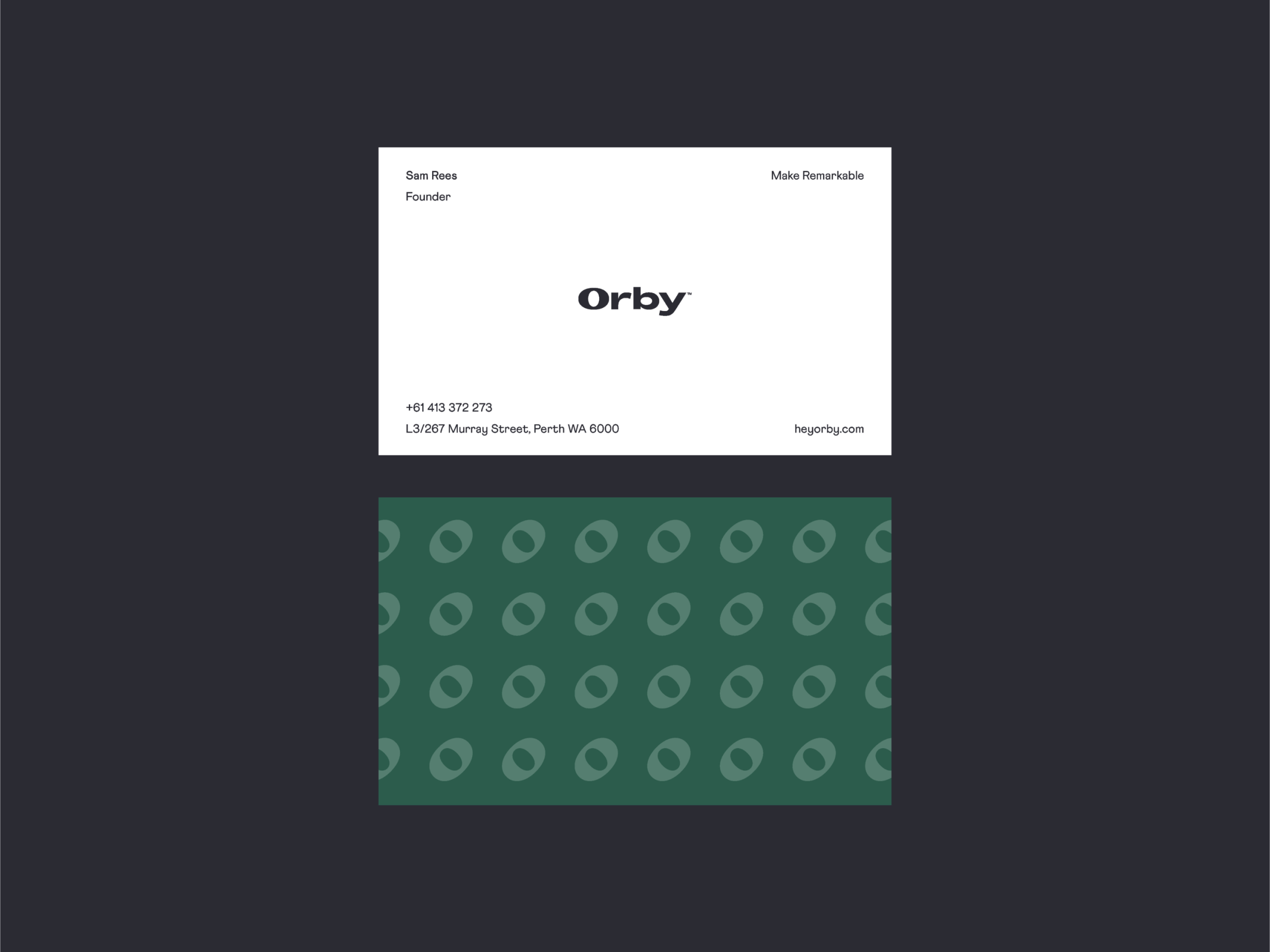 Orby brand work