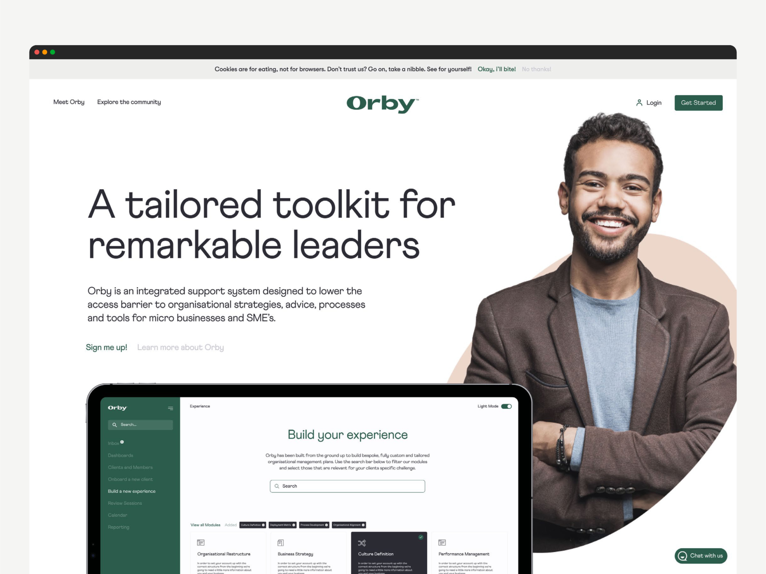 Orby brand work