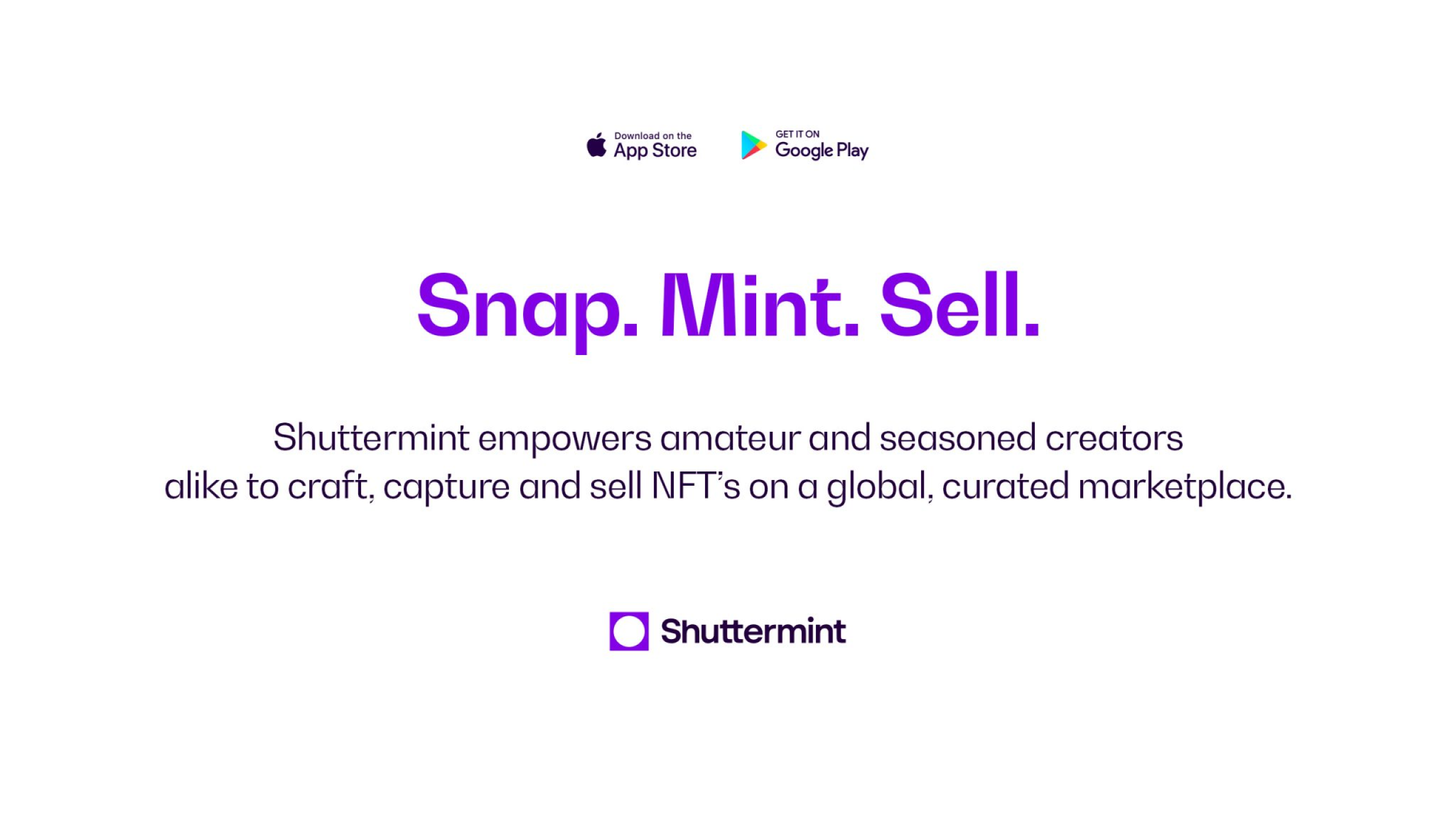 Shuttermint Brand brand messaging